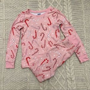 Old Navy Christmas Candy Cane Pajamas